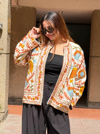 Sienna Kashmiri Handloom Jacket
