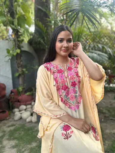 Yellow Long Kaftan