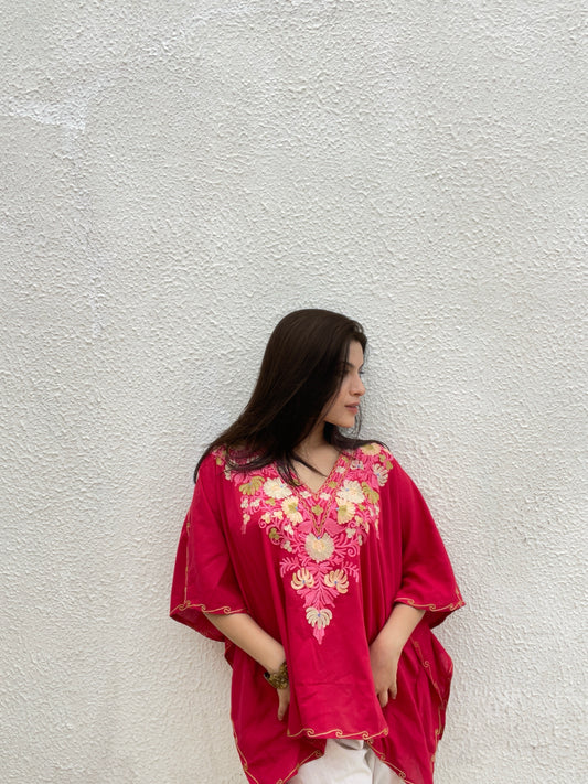 Maroon Kaftan top